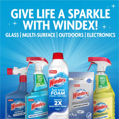 Windex Original Blue Window and Glass Cleaner Refill Bottle - 67.6 fl oz