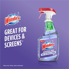 Windex Ammonia Free Window and Glass Cleaner Spray - Crystal Rain - 26oz