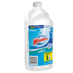Windex Vinegar Window and Glass Cleaner Refill Bottle - 67.6 fl oz: Dye-Free, Paraben-Free, Phosphorus-Free