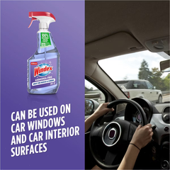 Windex Ammonia Free Window and Glass Cleaner Spray - Crystal Rain - 26oz