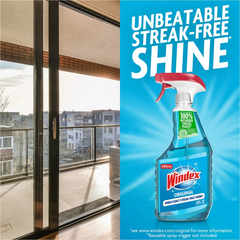 Windex Original Blue Window and Glass Cleaner Refill Bottle - 67.6 fl oz