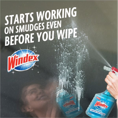 Windex Original Blue Window and Glass Cleaner Refill Bottle - 67.6 fl oz