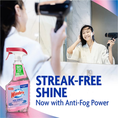 Windex Lily of the Valley Fog Shield Glass Cleaners - 23 fl oz