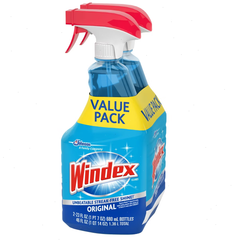 Windex Original Blue Window and Glass Cleaner Spray