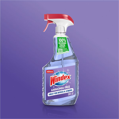 Windex Ammonia Free Window and Glass Cleaner Spray - Crystal Rain - 26oz