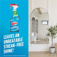 Windex Original Blue Window and Glass Cleaner Spray