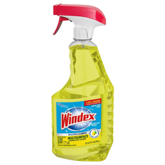 Windex Multi Surface Cleaner Disinfectant Spray - Citrus Fresh - 26 fl oz: Liquid, Spray Bottle, Multipurpose, Non-Porous Surfaces