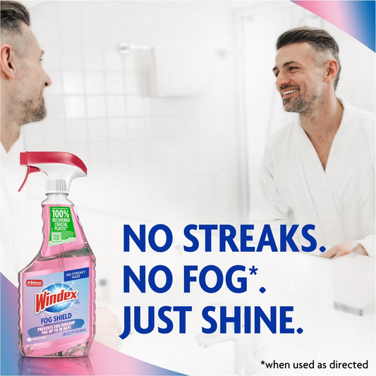 Windex Lily of the Valley Fog Shield Glass Cleaners - 23 fl oz